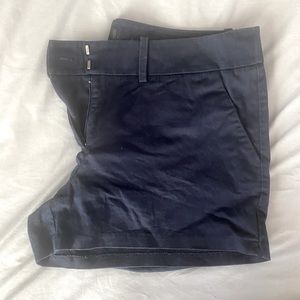 Navy Blue Mossimo Shorts with Clasp and Button - Size 14